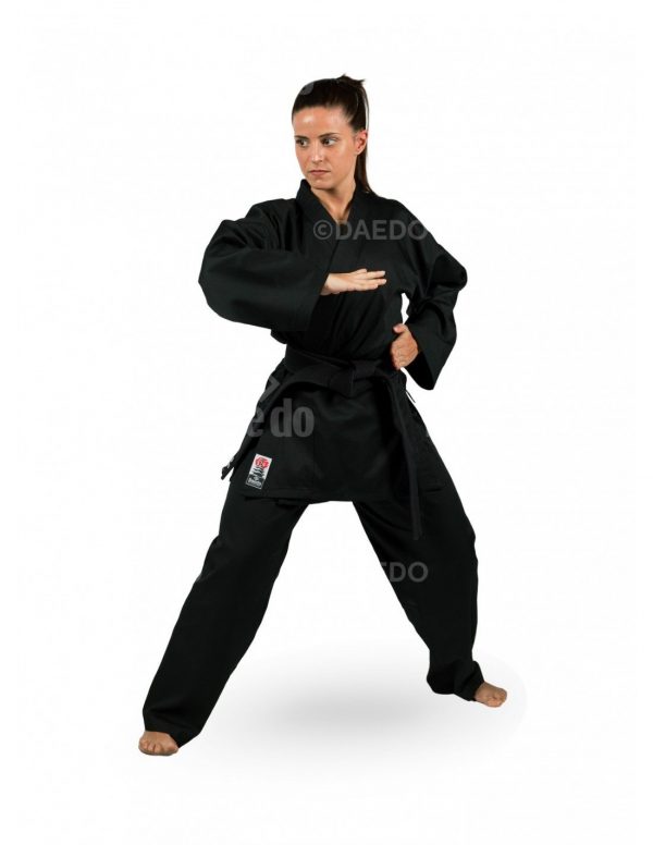 Dobok hapkido tradicional negro KA1201 Daedo - Top Artes Marciales